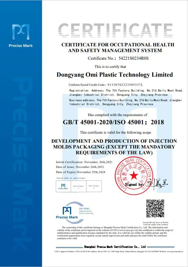 Certificate (1)-ISO45001
