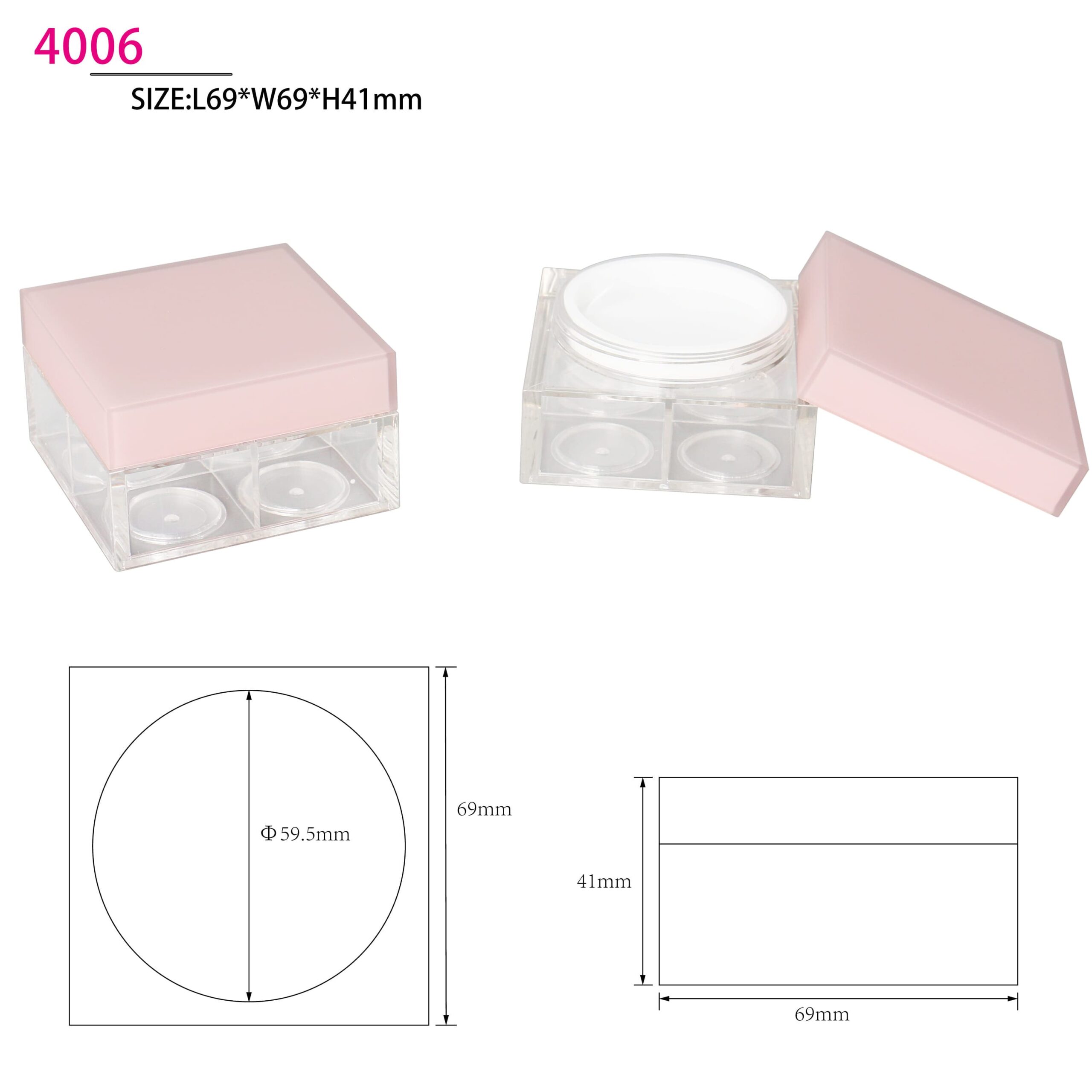 Loose Powder Case 4006
