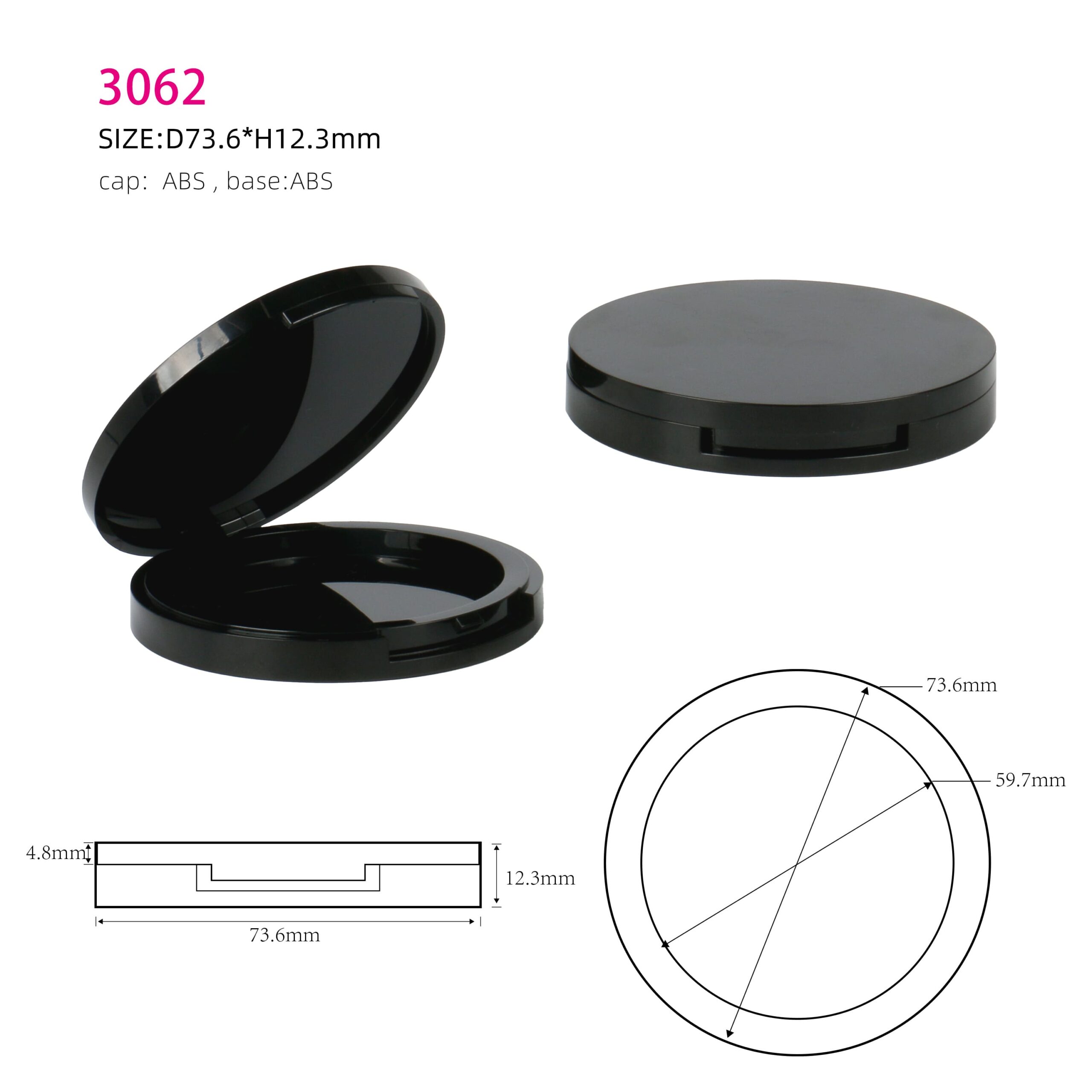 Compact Powder Case 3062
