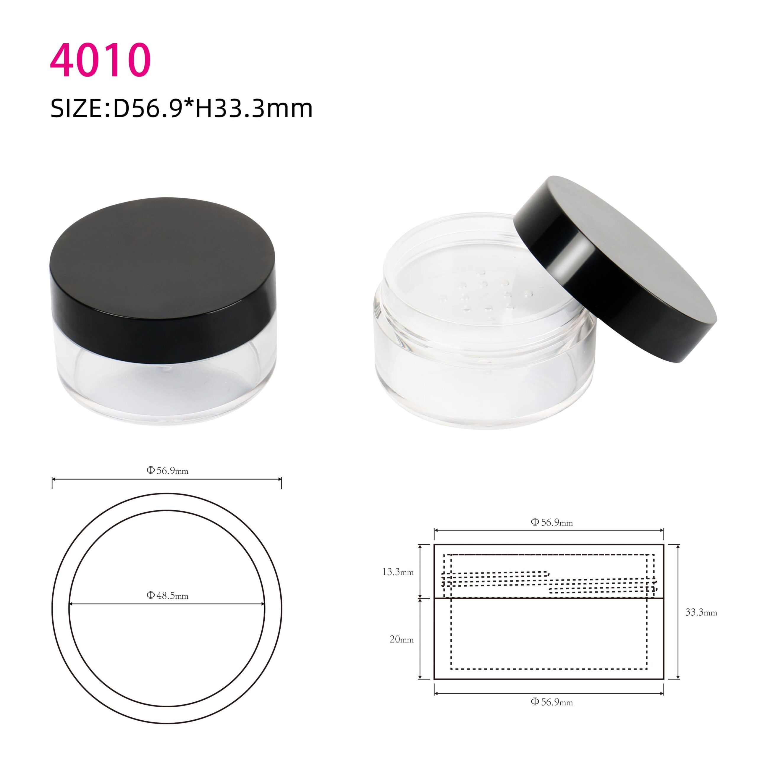 Loose Powder Case 4010