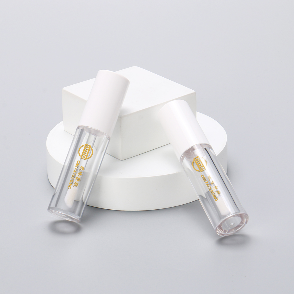 Cosmetic tubes with offset-printed logos